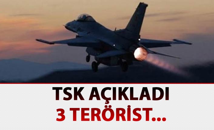 3 terörist etkisiz hale getirildi!