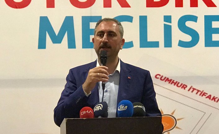 Adalet Bakanı Gül: Cumhur İttifakı’nın karşısında yıkım ittifakı var 