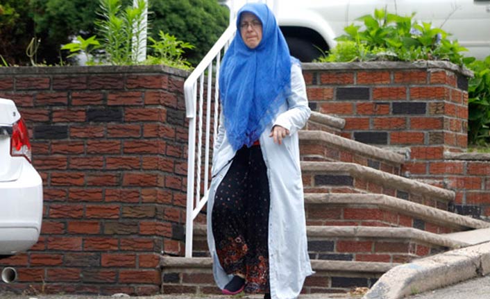 Adil Öksüz'ün eşi ABD'de görüntülendi