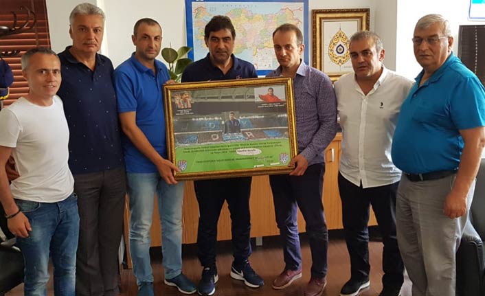 TSFAD'dan Ünal Karaman'a ziyaret