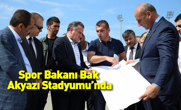 Spor Bakanı Bak Trabzonspor'un stadında