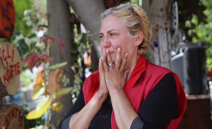 Eşi tarafından yakılmak istenen kadının feryadı