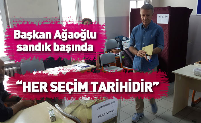 Trabzonspor Başkanı Ağaoğlu oyunu kullandı