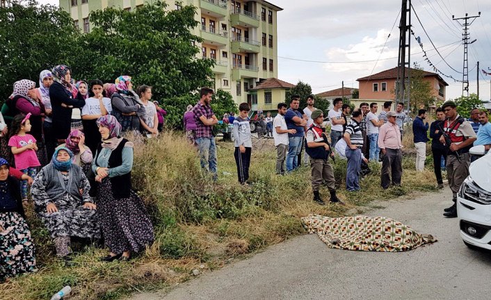 Oy kullandı, kazada öldü 