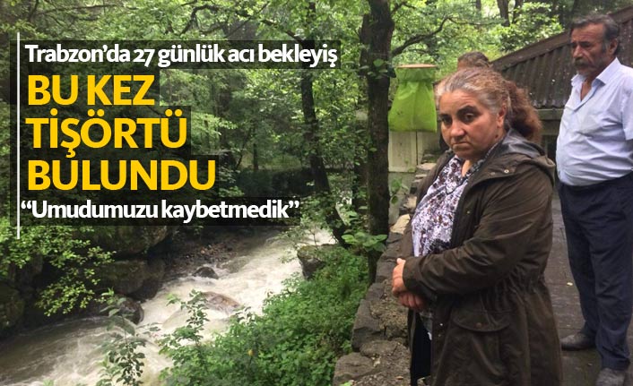 Trabzon'da kazada kaybolan şahıs hala bulunamadı