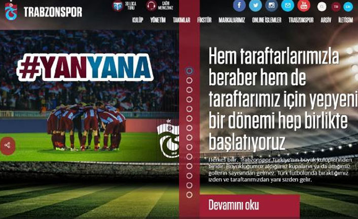Trabzonspor'dan imza kampanyası