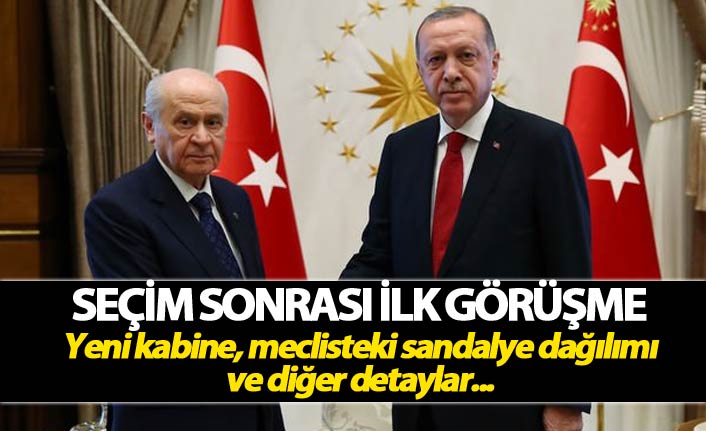 Erdoğan-Bahçeli zirvesinden ayrıntılar