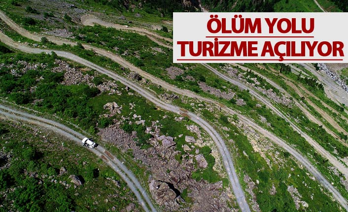 Trabzon'daki ölüm yolu turizme açılıyor