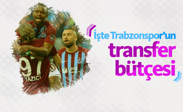 İşte Trabzonspor'un transfer bütçesi