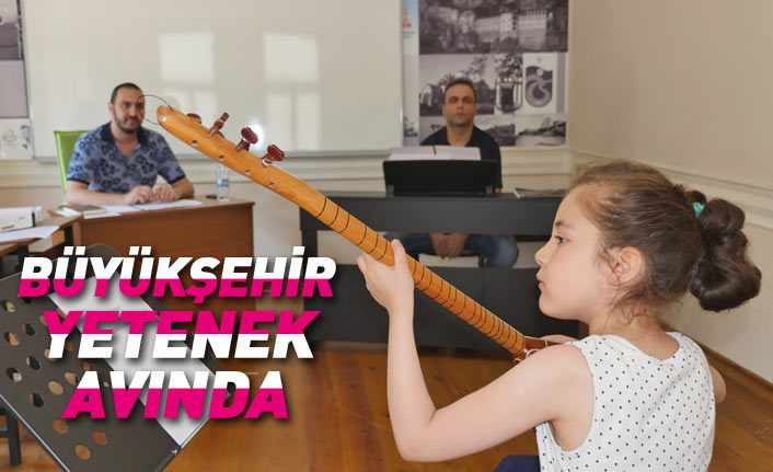 Trabzon Büyükşehir Belediyesi Müzik Akademisi yetenek avına çıktı