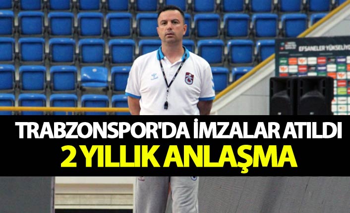 Trabzonspor'da imzalar atıldı - 2 yıllık anlaşma