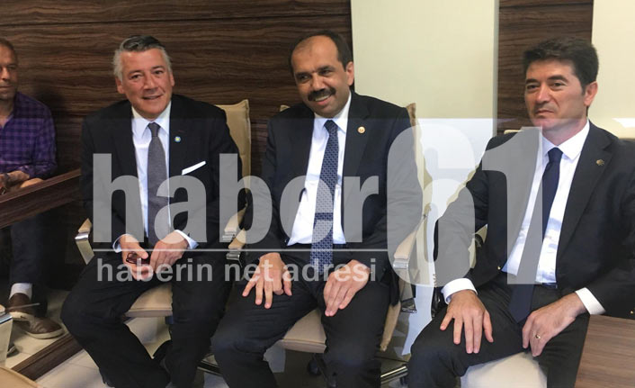 Trabzon'da 3 partinin vekilleri birarada