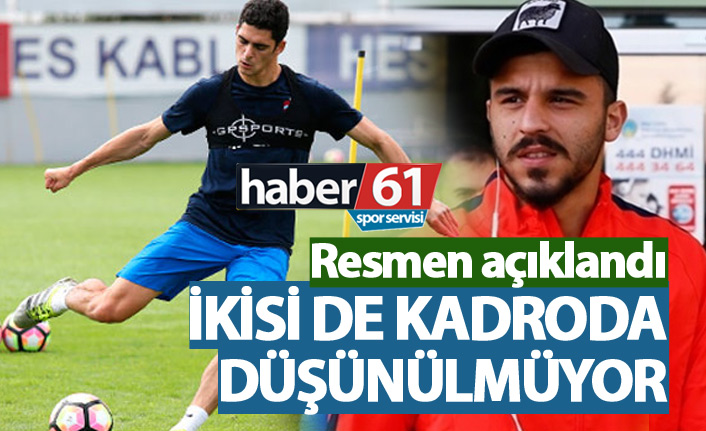 Karaman açıkladı: İki futbolcuyu düşünmüyoruz