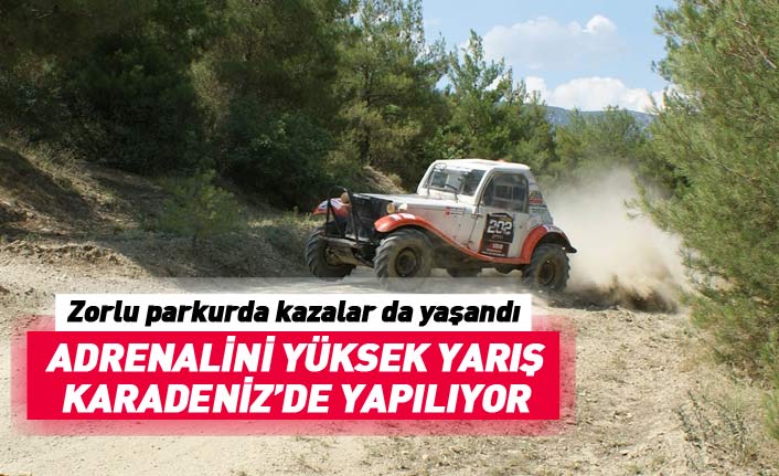 Türkiye Off-Road Şampiyonası'nın 3. ayağı Karadeniz'de yapıldı