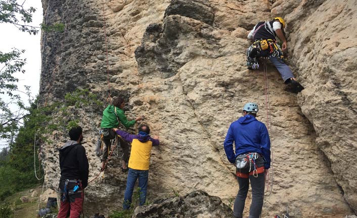 Dağcılardan Vali Yavuz'a ziyaret