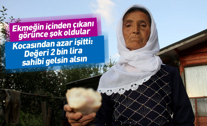 Mide bulandıran olay! Ekmeğin içinden çıkanı görünce şok oldular