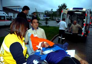 Ordu'da silahlar çekildi