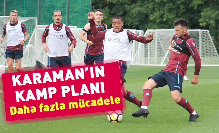 Ünal Karaman'ın kamp planı