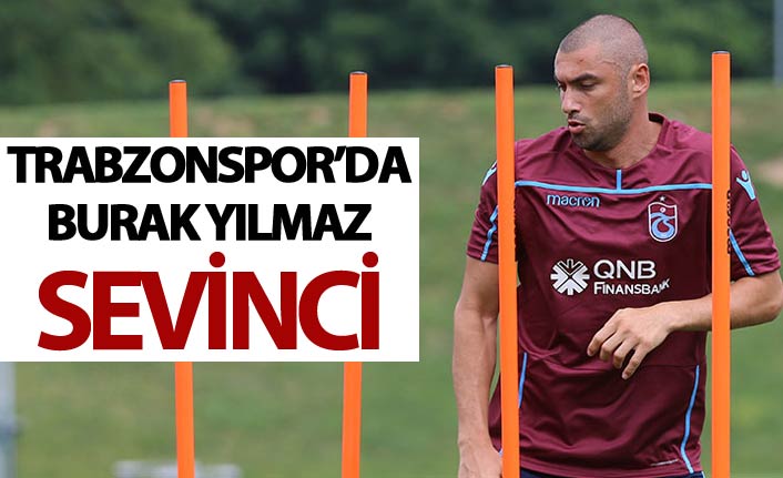 Trabzonspor'da Burak Yılmaz sevinci