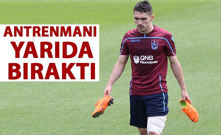 Abdülkadir antrenmanı yarıda bıraktı 07 Temmuz 2018