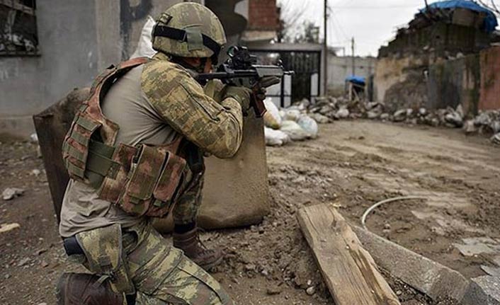 Yeşil kategoride aranan terörist öldürüldü