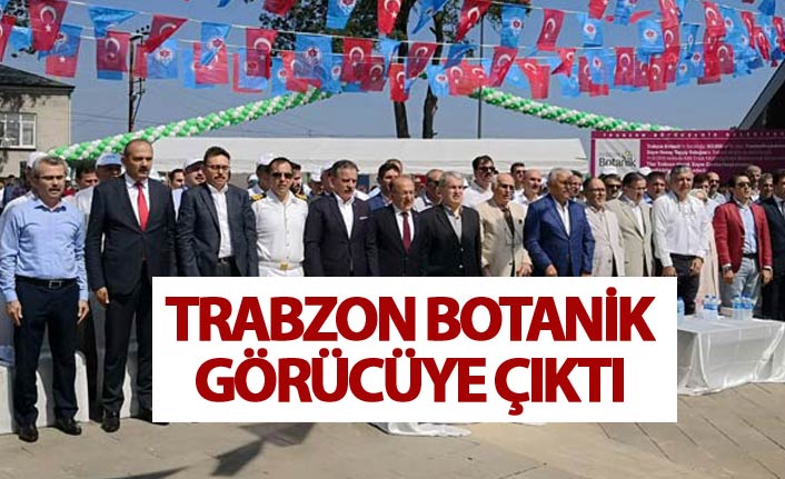 Trabzon Botanip Park hizmete açıldı, kültürel miras yaşatılacak