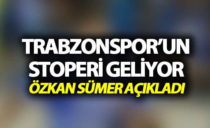 Trabzonsspor'un stoperi geliyor