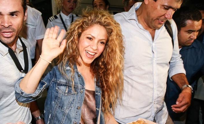 Shakira’ya baklava ikramı