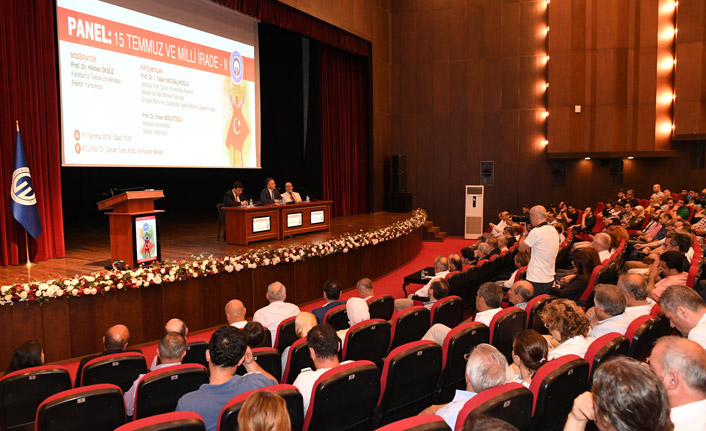 15 Temmuz Milli İrade-2 paneli Trabzon'da yapıldı