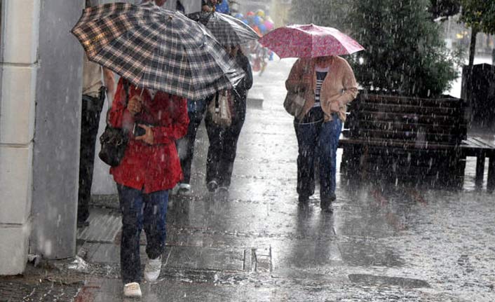 Ordu ve Giresun çevrelerinde kuvvetli yağış bekleniyor.