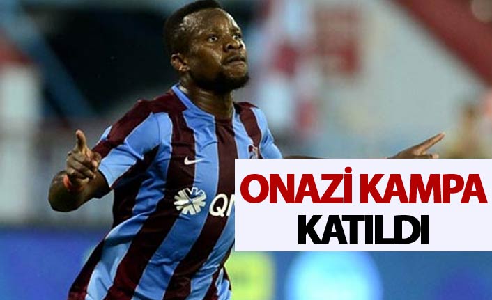 Ogenyi Onazi kampa katıldı