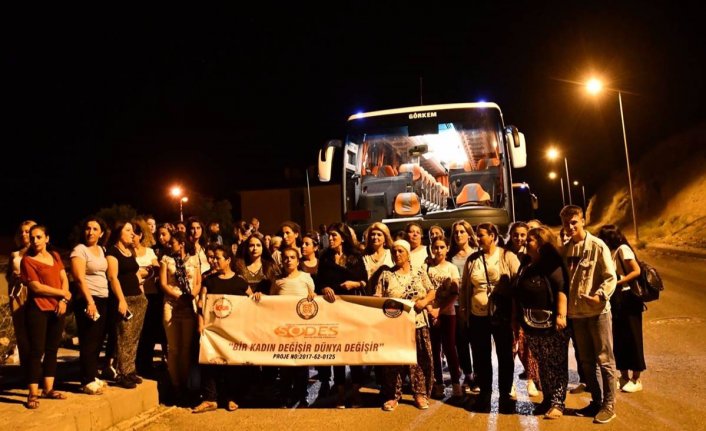 Tunceli'den Karadeniz'e gezmek için geldiler