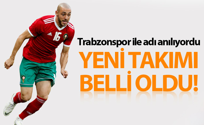 İşte Trabzonspor'la adı anılan Amrabat'ın yeni takımı