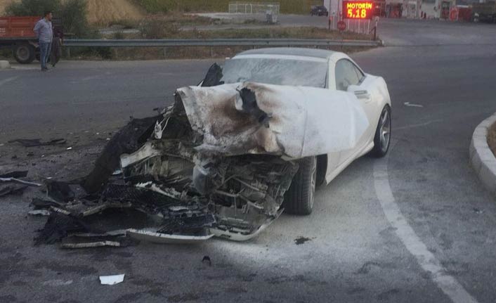 Baro Başkanı kazada yaralandı