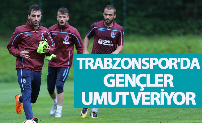 Trabzonspor'da gençler umut veriyor
