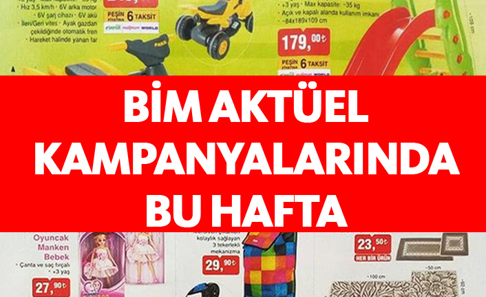 Bim Aktüel Ürünler - 20 Temmuz Bim İndirimleri