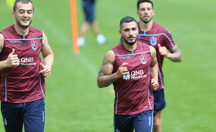 Trabzonspor'da sakat oyuncu çalışmalara başladı