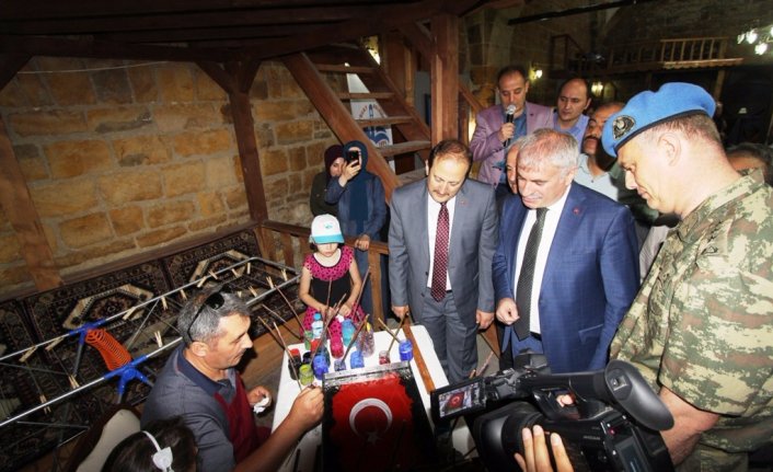 Dede Korkut coşkusu sergi ile başladı 