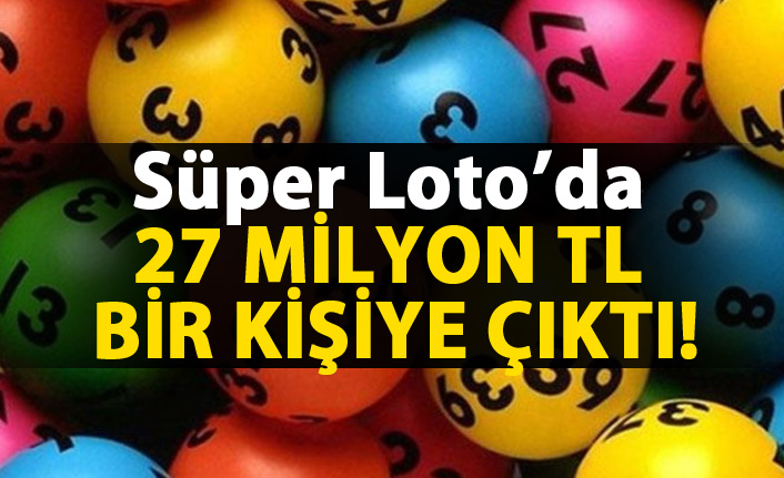 Süper Loto sonuçları - 19 Temmuz Süper Loto çekilişi