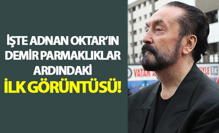 Adnan Oktar'ın nezarethane görüntüsü ortaya çıktı!