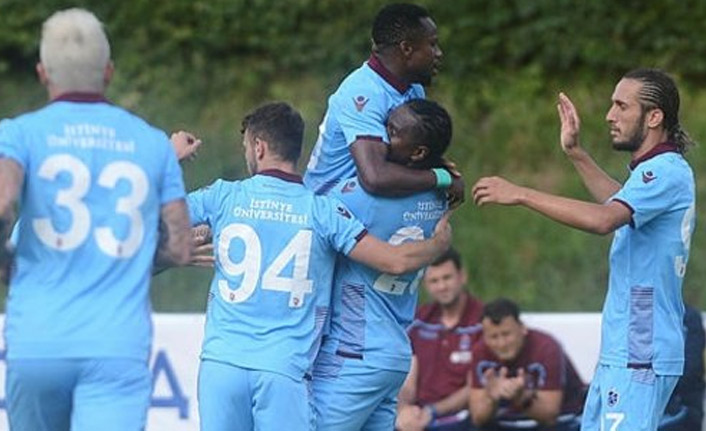 Trabzonspor son hazırlık maçına çıkıyor