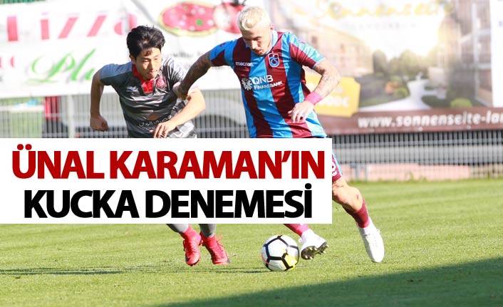 Ünal Karaman'ın Kucka denemesi