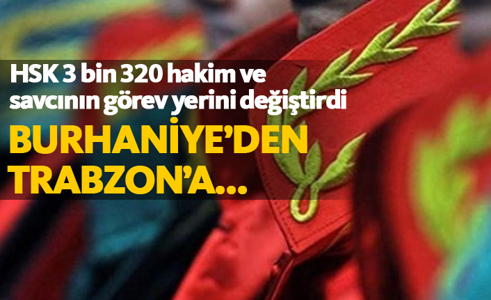 Burhaniye'den Trabzon'a atandı