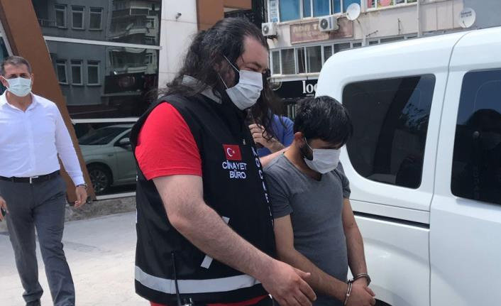 Amcasının eşini boğarak öldürdükten sonra mezarlığa gömdü