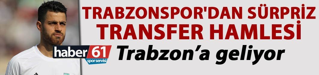 Trabzonspor'dan sürpriz transfer hamlesi! Morteza Pouraliganji ile anlaşmaya çok yakın