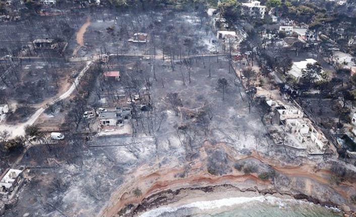 Yunanistan'daki yangının çıkış nedeni belli oldu