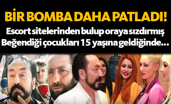 Adnan Oktar örgütü hakkında bir iddia daha