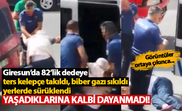 Yaşlı adama şiddet uygulayarak ölümüne neden olan polisler açığa alındı!