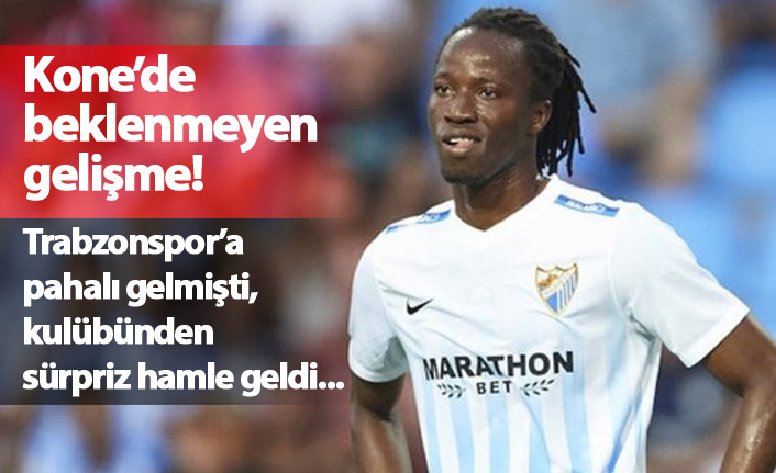 Trabzonspor'un istediği Kone serbest kaldı