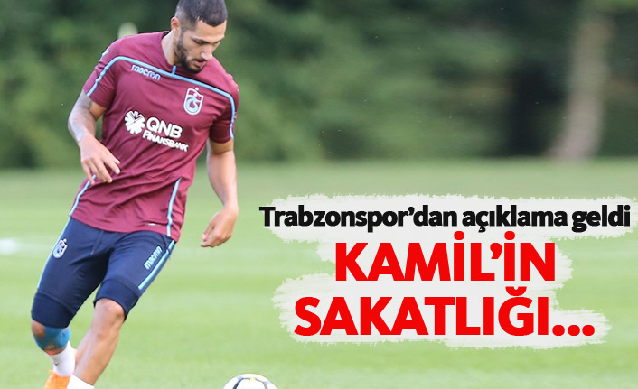 Trabzonspor açıkladı: Kamil Ahmet...
